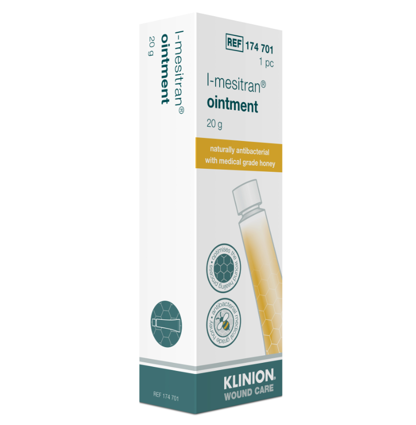 Klinion L-Mesitran Ointment 20g | Medical Grade Honey Wound Care