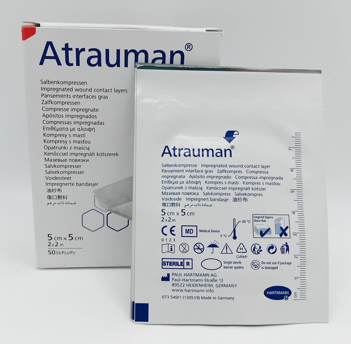 Autroman Atrauman Impregnated Wound Dressings – MediSale