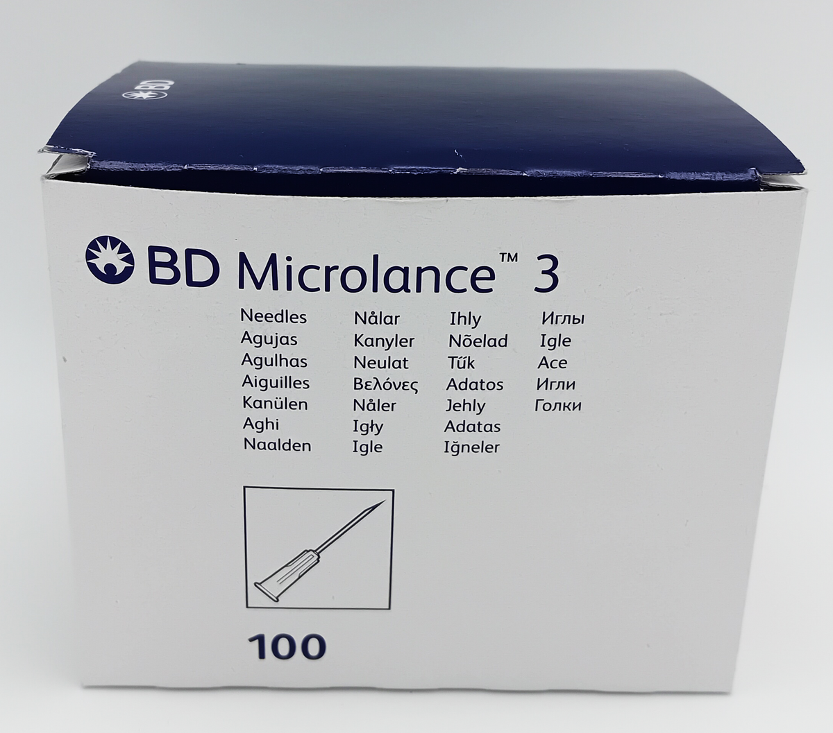 Microlance Needle Orange 25G – Box of 100 – MediSale