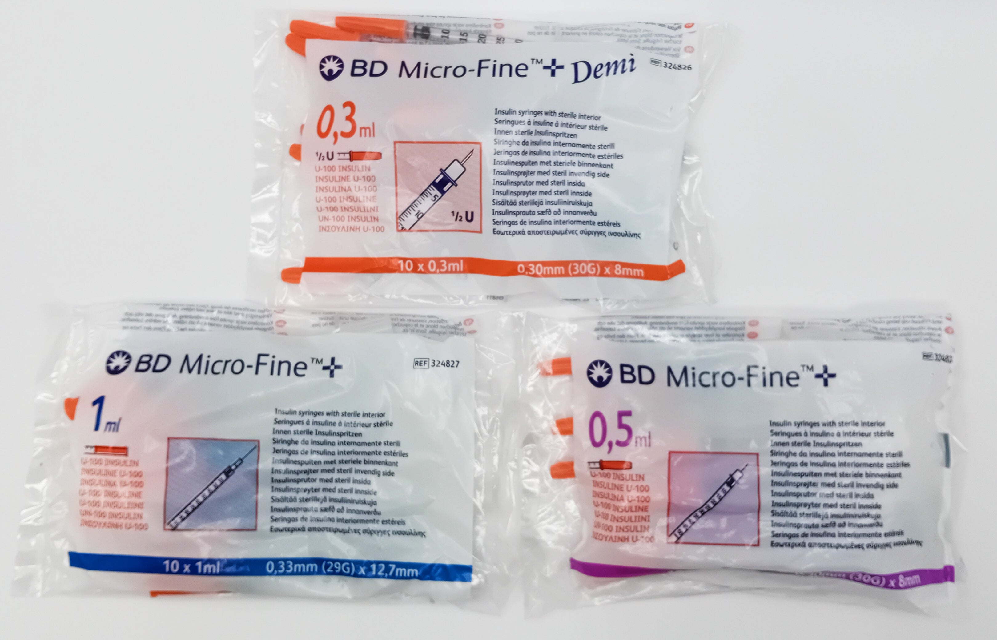 Bd Micro Machine Embecta Microfine Insulin Syringes – Box of 100 – MediSale