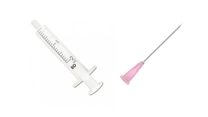 BD 2ml Syringe + Needles Colour/Size to Choose From
