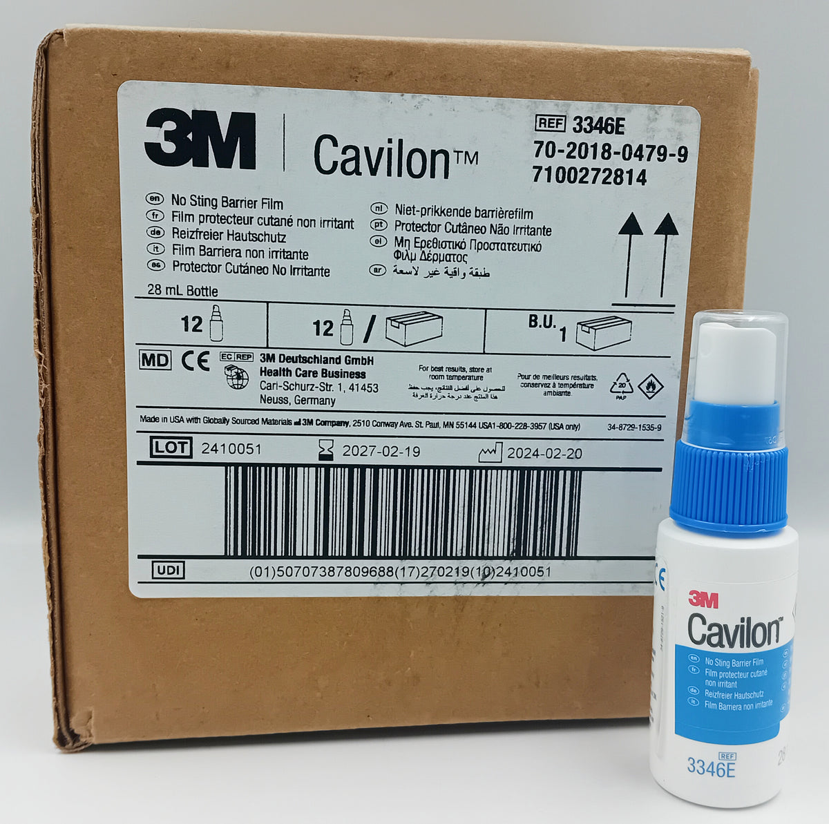 Cavilon No Sting Barrier Film Spray 28ml – Box of 12 – MediSale