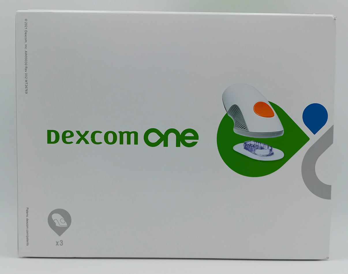 Dexcom ONE Glucose Monitoring System – Sensor Box of 3 & Transmitter ...