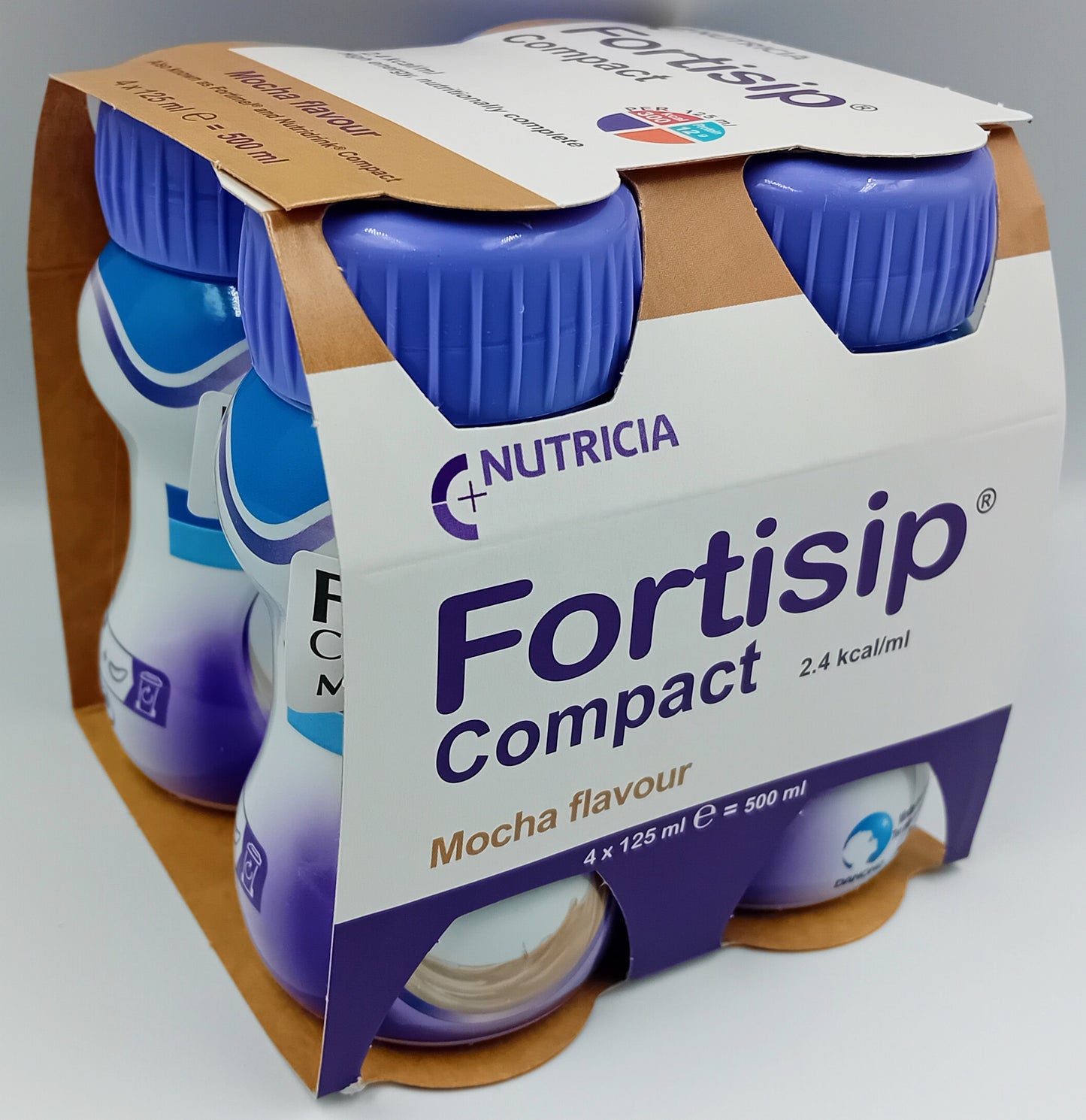 Fortisip Compact 125ml – Mocha Flavour – Case of 24 Bottles