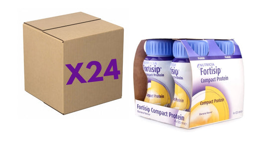 Fortisip Compact Protein Banana – 125ml Bottles (Case of 24)