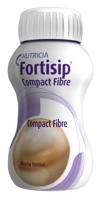 Fortisip Compact Fibre – Mocha – 125ml – Case of 24