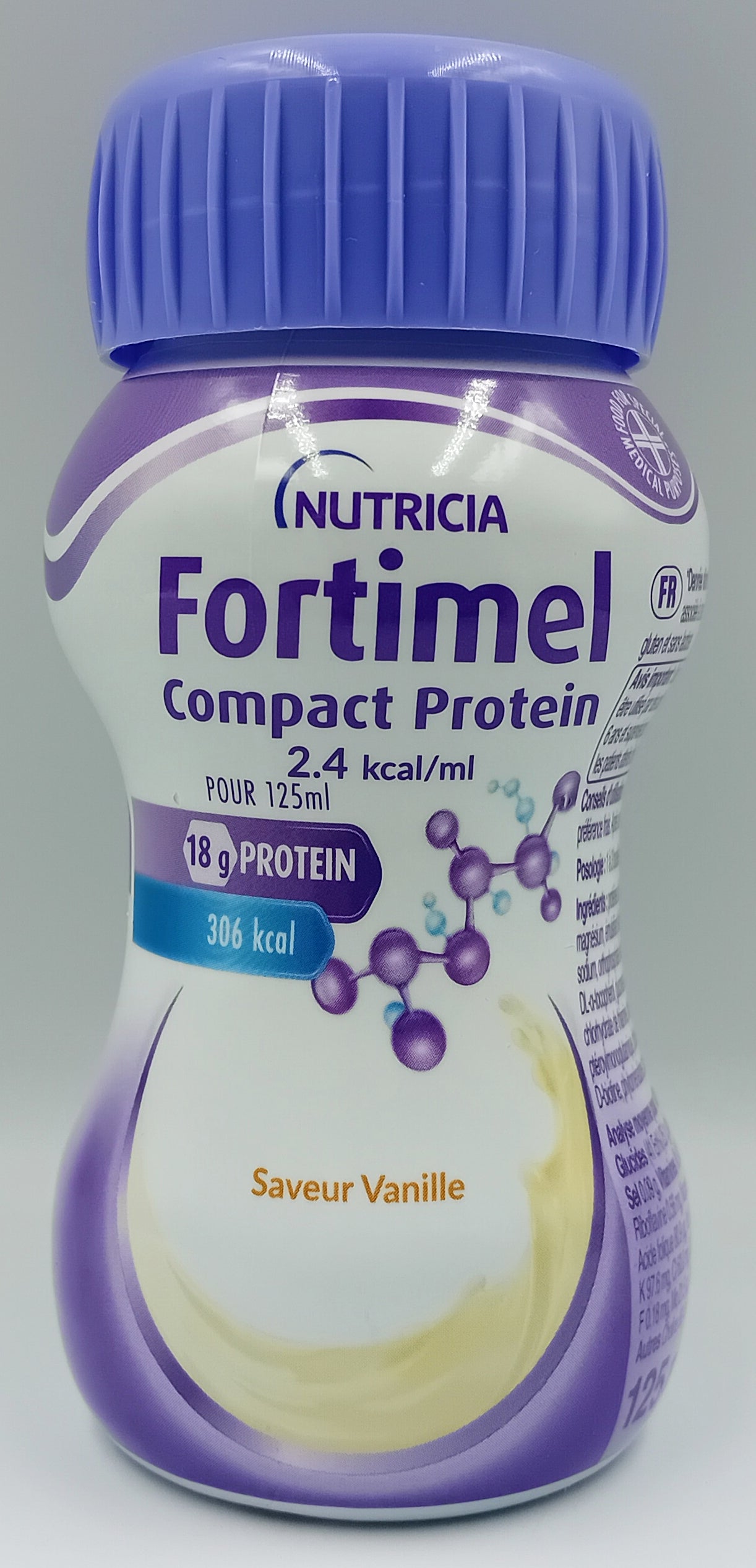 Fortisip Compact Protein 125ml - Pack of 4 | All Flavours | High Calorie Drink