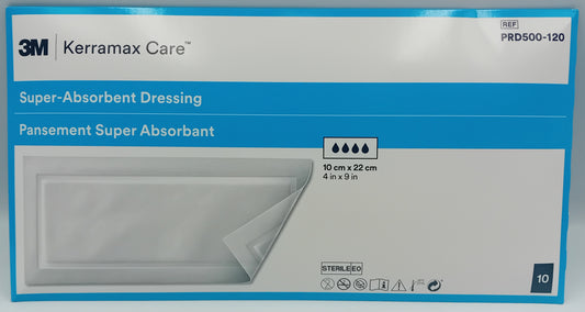 Kerramax Care Absorbent Dressing Pads 10cm x 22cm – Pack of 10