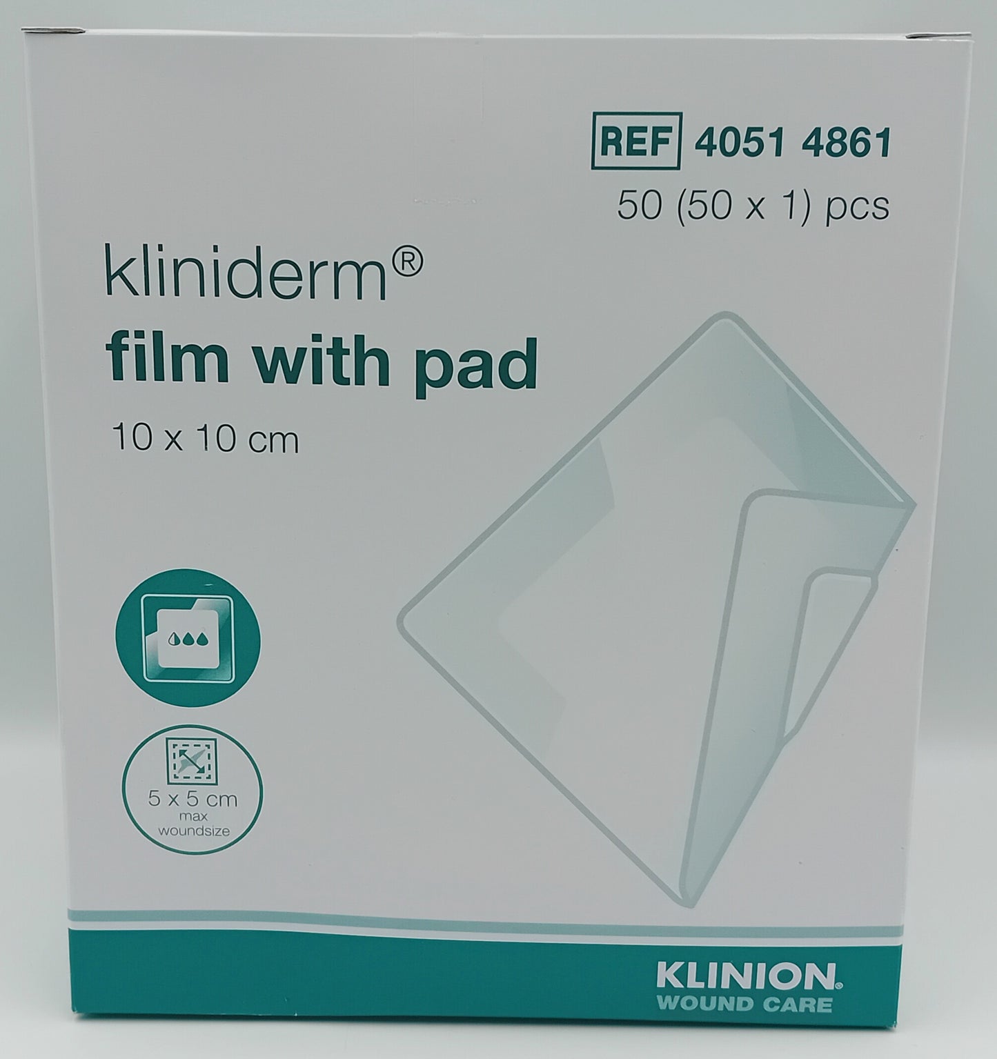 Kliniderm Film & Pad Dressings – Box of 50 (Multiple Sizes Available)
