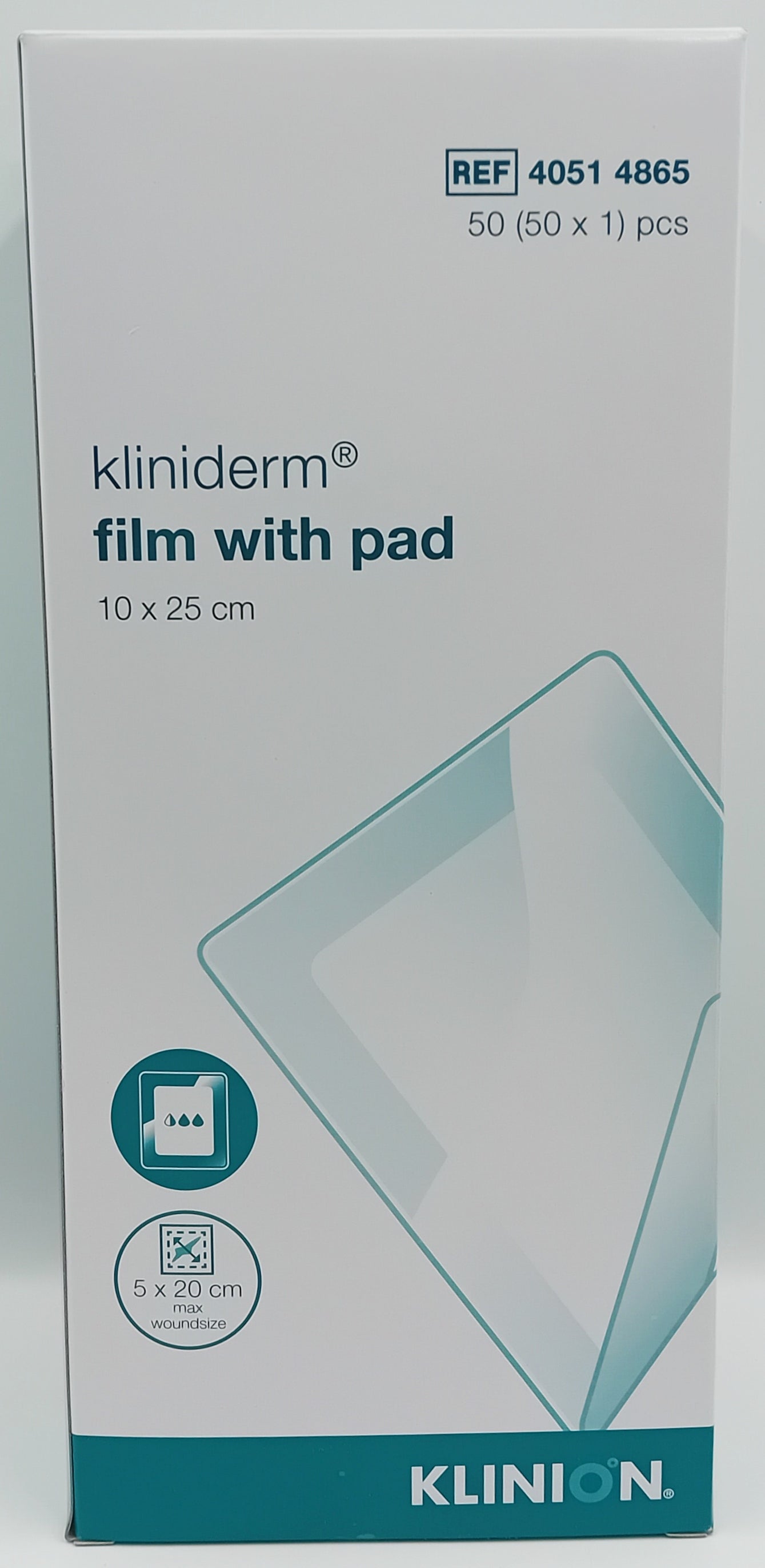 Kliniderm Film & Pad Dressings – Box of 50 (Multiple Sizes Available)