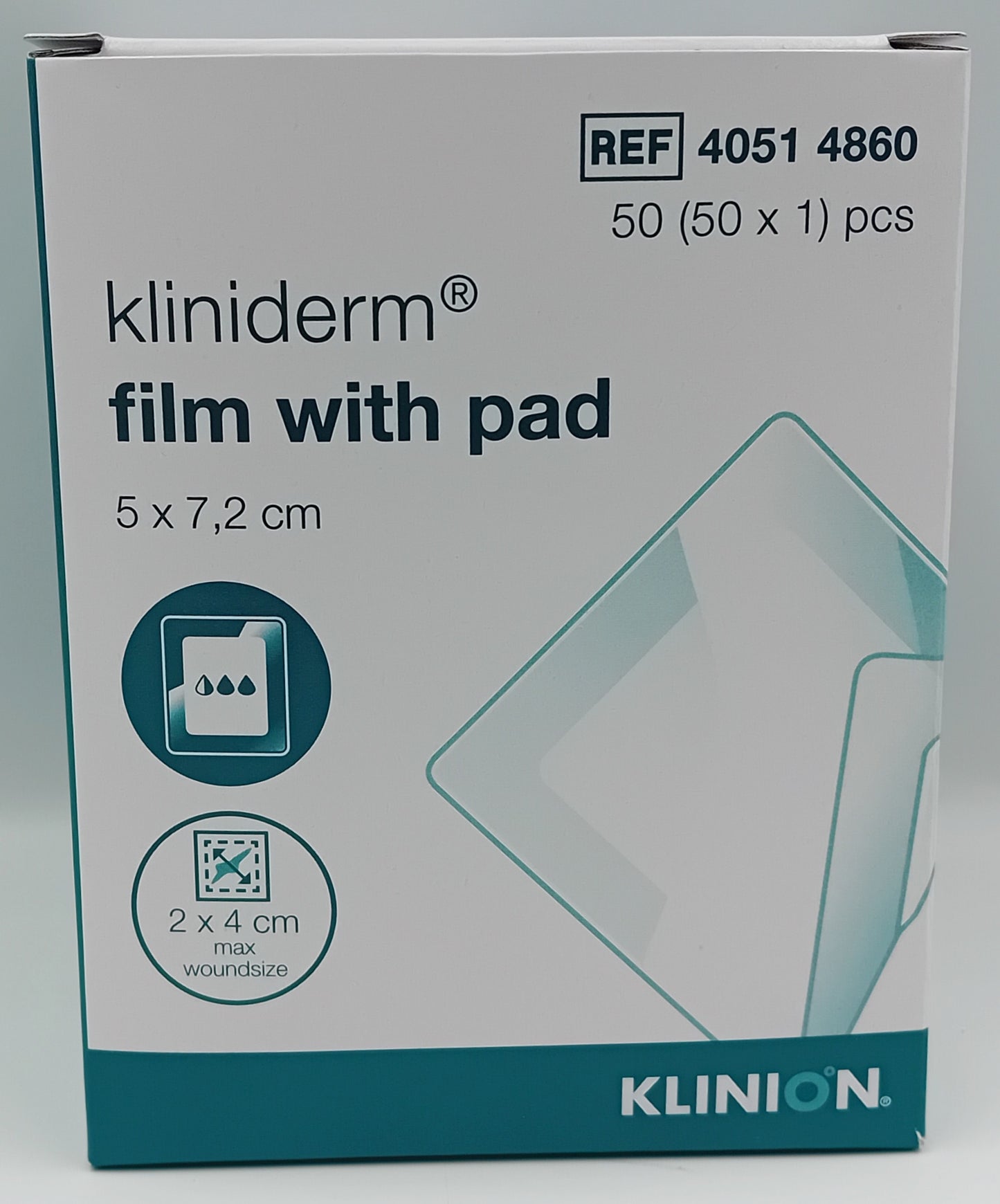 Kliniderm Film & Pad Dressings – Box of 50 (Multiple Sizes Available)