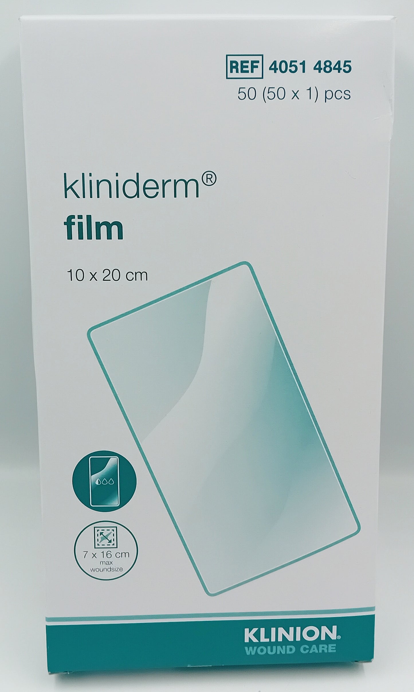 Kliniderm Film Dressings Box of 50 - All Sizes | Sterile, Waterproof