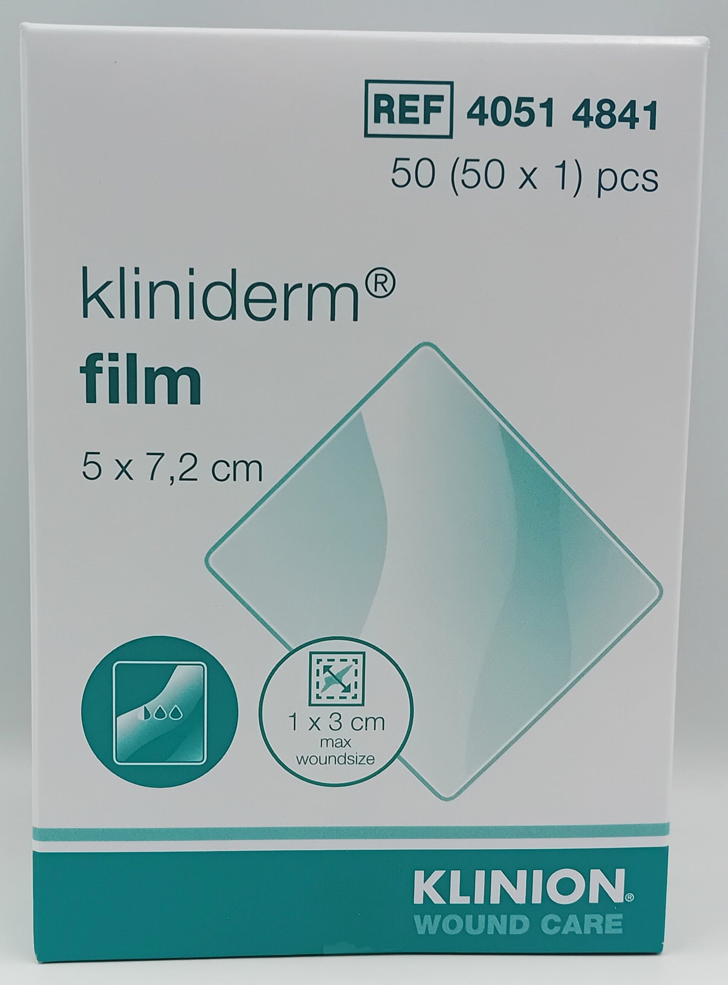 Kliniderm Film Dressings Box of 50 - All Sizes | Sterile, Waterproof