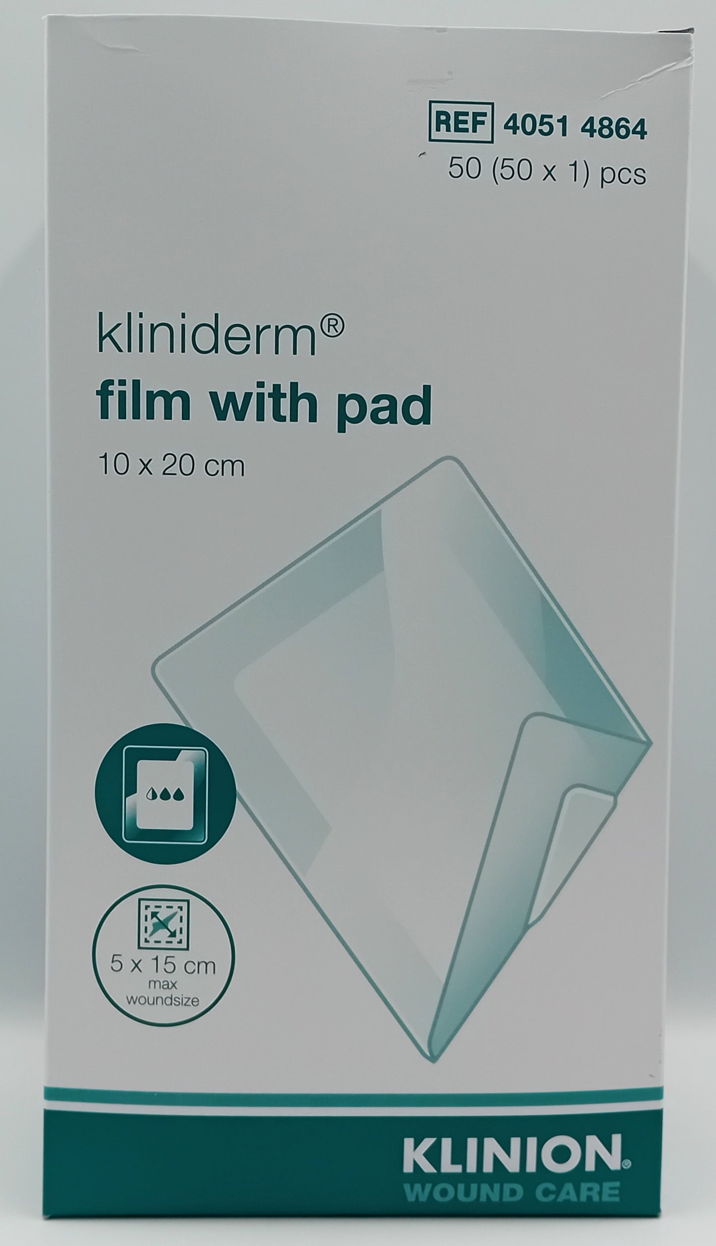 Kliniderm Film & Pad Dressings – Box of 50 (Multiple Sizes Available)