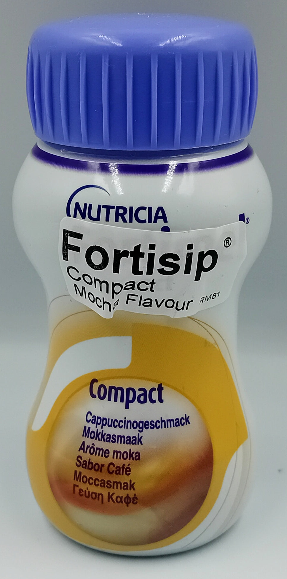 Fortisip Compact 125ml – Mocha Flavour – Case of 24 Bottles