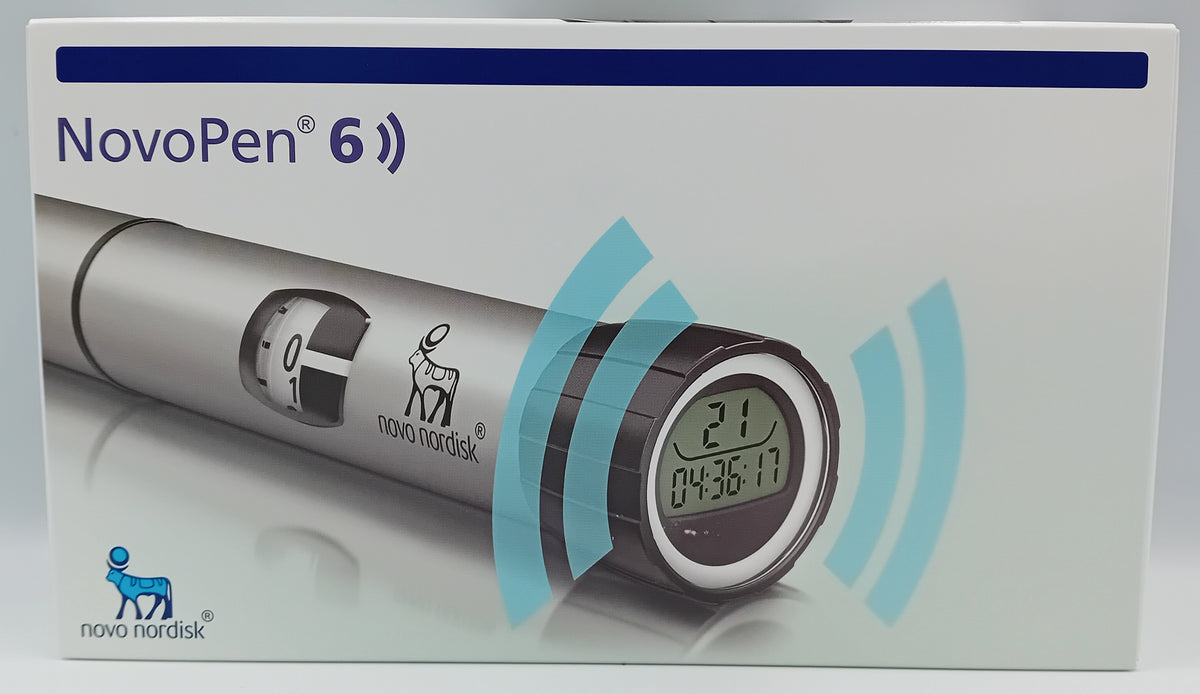 Novophen Tonico NovoPen 6 Silver – Insulin Pen Injection Device – MediSale