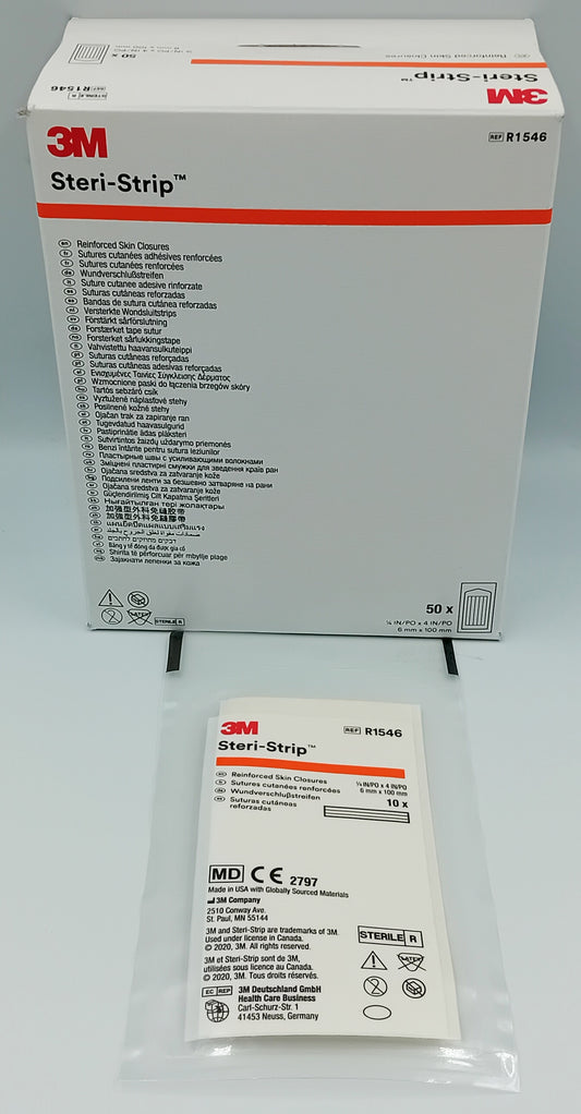 Steri Strip R1546 6mm x 100mm Box of 50