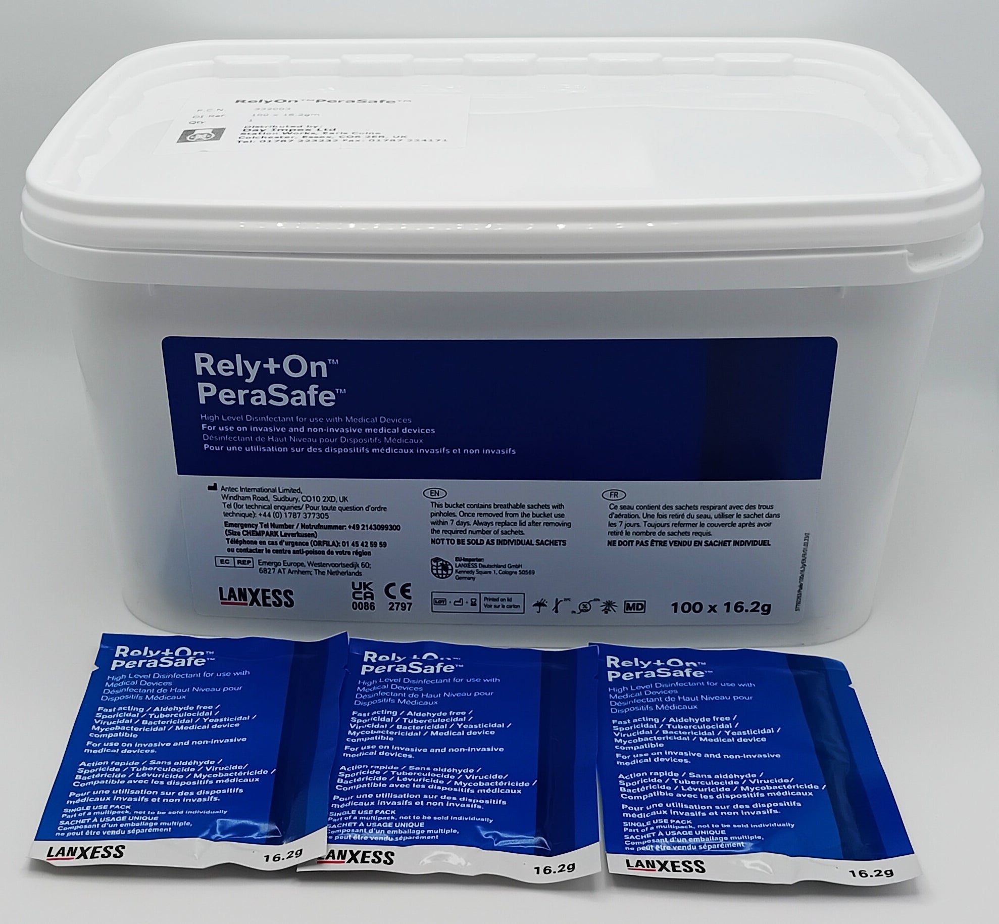 Perasafe Image Rely+On Perasafe Disinfectant Wipes - Box of 100 – MediSale
