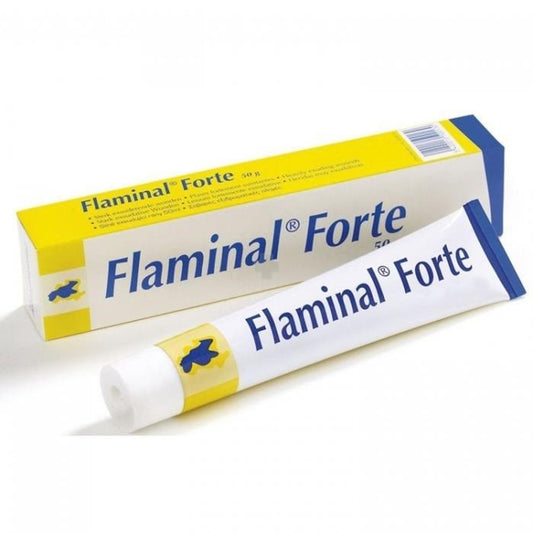 Flaminal Forte Hydroactive Wound Gel 50g Tube | Antibacterial Enzyme Alginogel