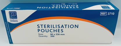 Premier Sterilisation Pouches 90 x 230mm – Box of 200