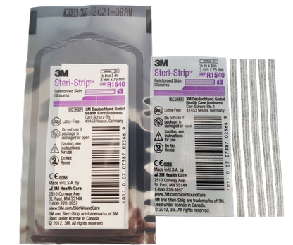 Steri Strip R1540 3mm x 75mm Box of 50