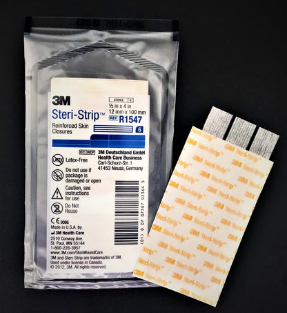 3M Steri-Strip Butterfly Stitches Skin Wound Closures