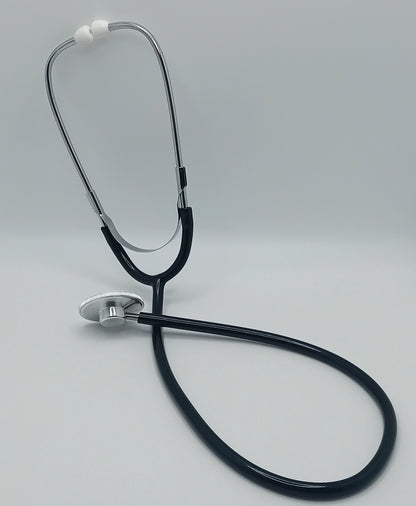 Universal Single Head Stethoscope Black | Medical Diagnostic Listening Aid