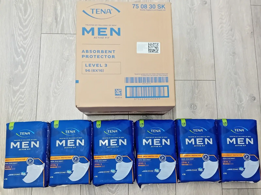 Tena Men Level 3 Case of 96 Pads